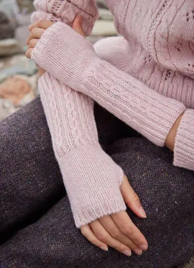 Fisherman Wool Cashmere Handwarmers
